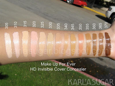 Make up forever hd foundation swatches Make up forever hd foundation swatches